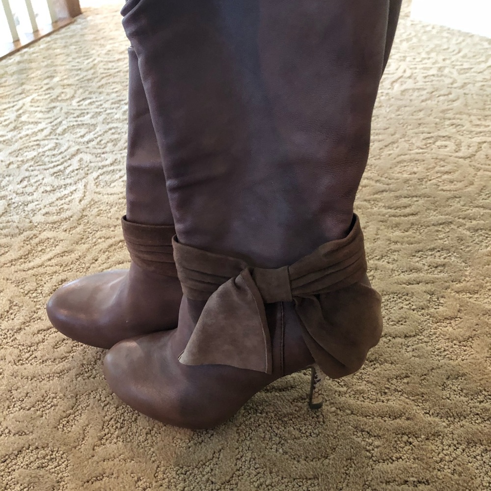 Poetic licence femininity bow boots new 6.5 - Picture 2 of 8